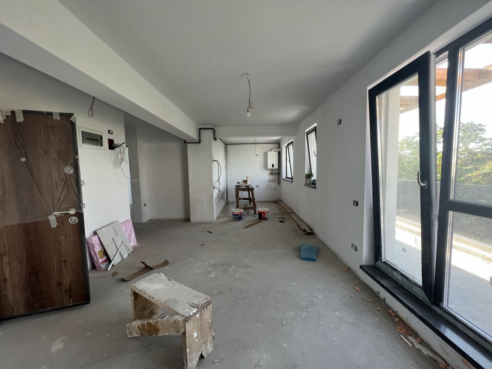 Penthouse 3 camere bloc tip boutique ~40 mp terasa 