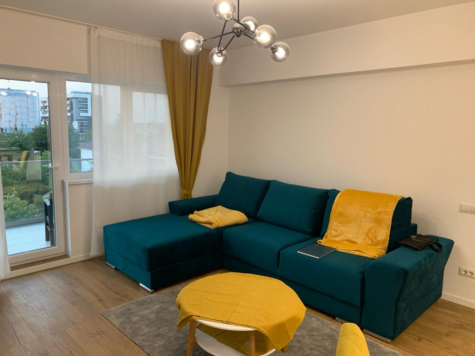 Apartament 3 camere mobilat si utilat, bloc nou, 2 locuri de parcare acoperite