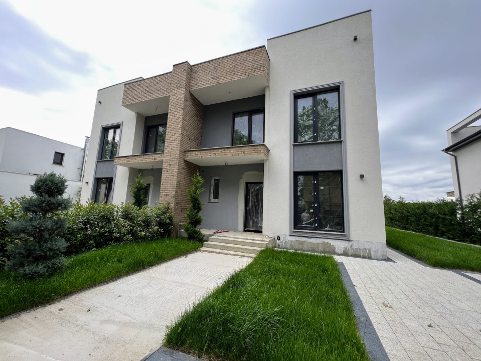 Vila stil meditaranian Corbeanca 5 camere priveliste padure, Laguna Albastra