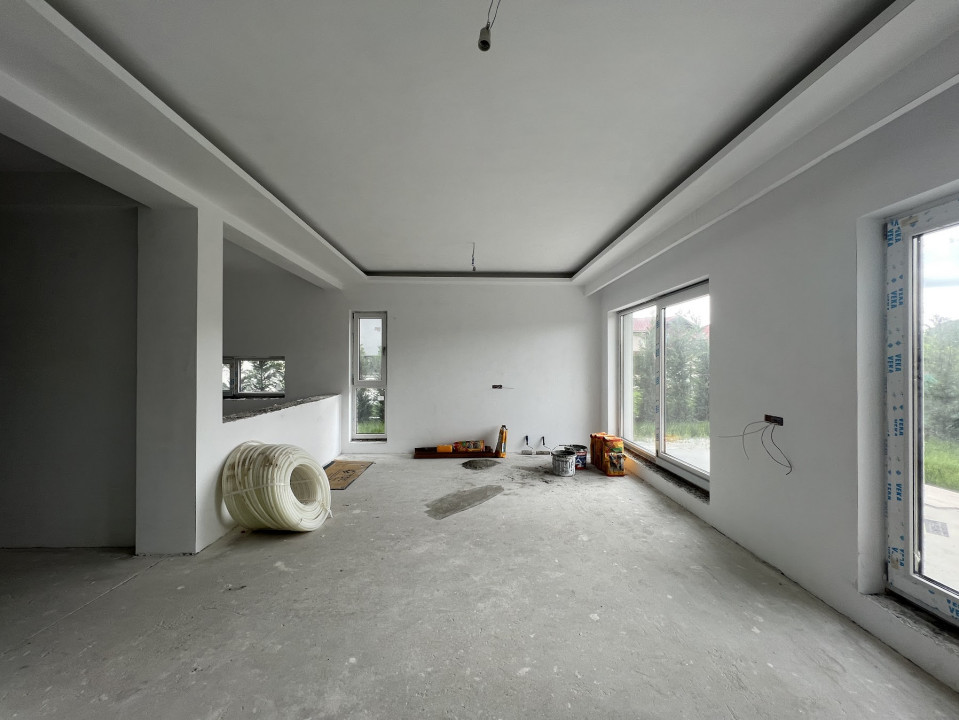 Vila stil meditaranian Corbeanca 5 camere priveliste padure, Laguna Albastra