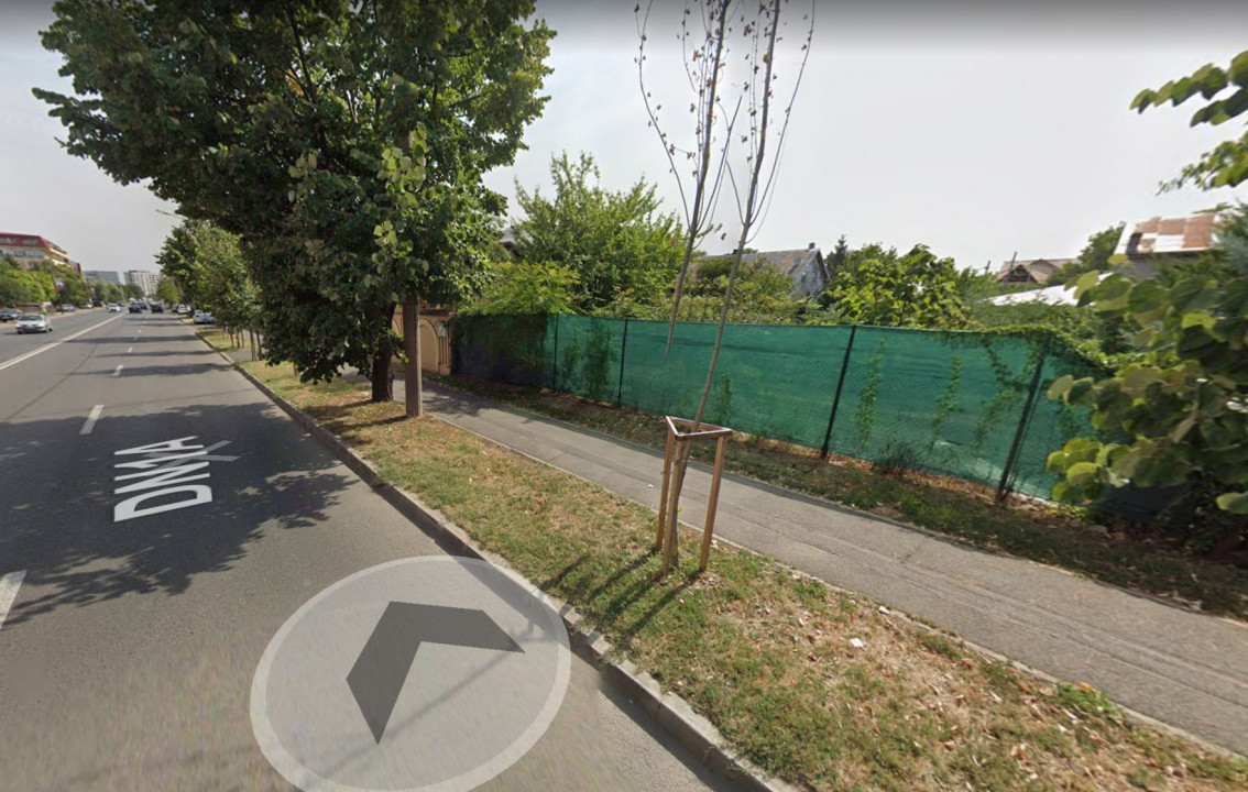 Oportunitate investitie 2200 mp, deschidere 55 m la bulevard, constructie P+4