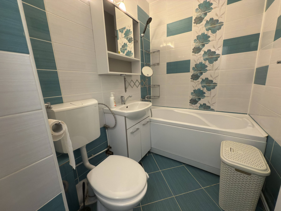 Apartament 2 camere zona Dacia, mobilat si utilat complet. Centrala + AC